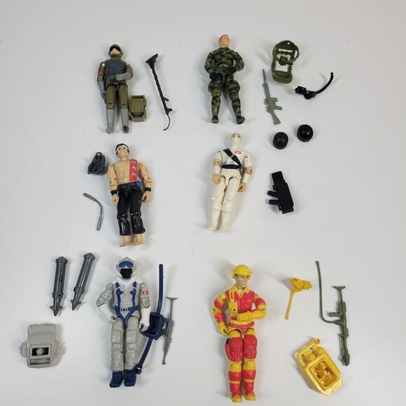GI Joe 80s Storm Shadow Trip Wire Blow Torch Quick Kick Rip Cord Snow Serpant - Picture 5 of 16